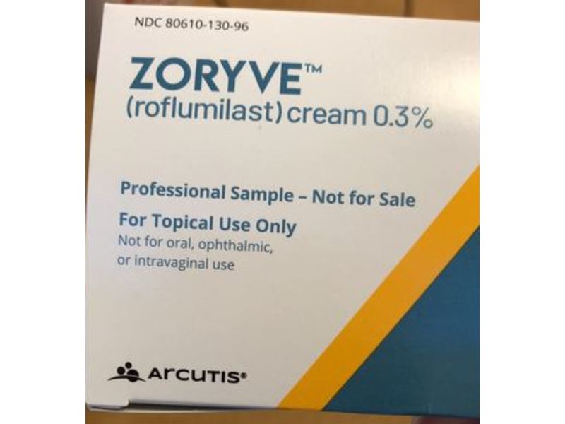 Zoryve (Roflumilast) Cream 0.3% Arcutis (RX)