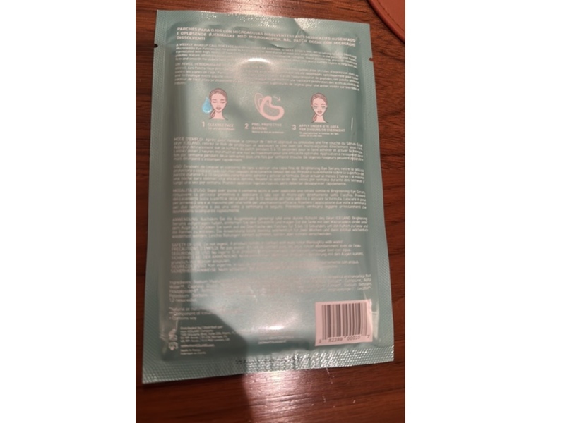 Skyn Iceland Dissolving Microneedle Eye Patches, 0.0016 oz/0.0460 g, 1 Pair