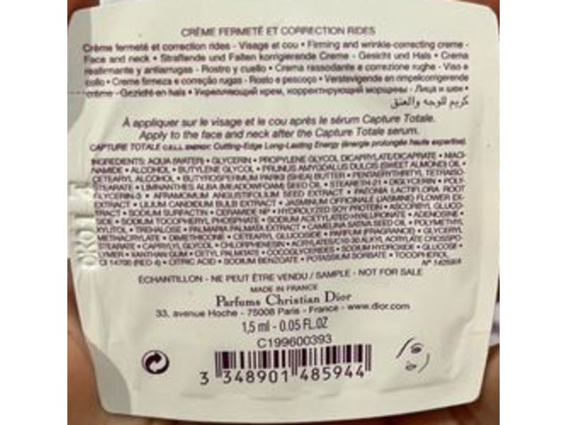 Dior Capture Totale C.e.l.l. Energy Firming & Wrinkle Correcting