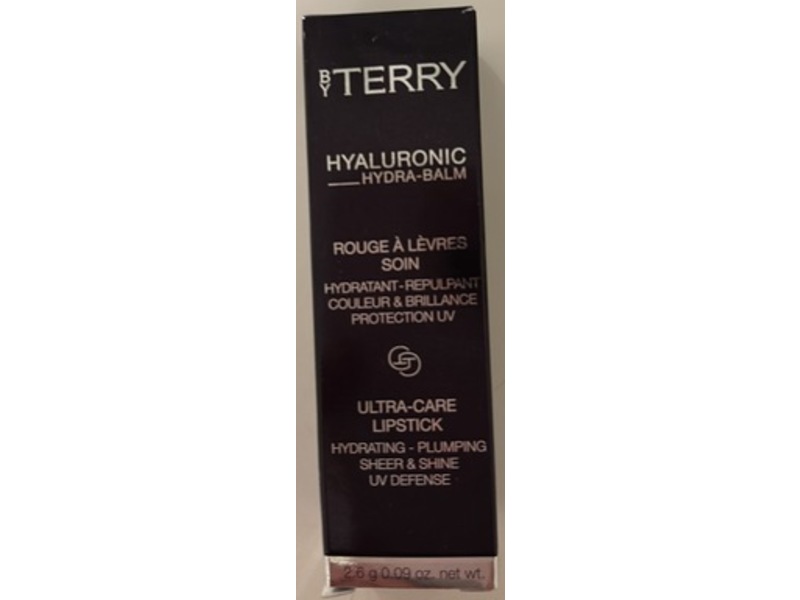 By Terry Hyaluronic Hydra-Balm Ultra Care Lipstick, Nº 1 Sexy Nude, 0.08 oz/2.6 g