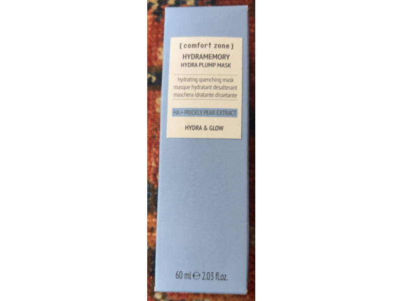 Comfort Zone Hydramemory Hydra Plump Mask, Hydra & Glow, 2.03 fl oz/60 mL
