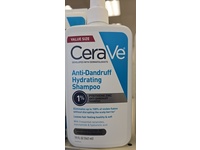 CeraVe Anti-Dandruff Hydrating Shampoo, Ceramides, Niacinamide & Hyaluronic Acid, 19 fl oz/562 mL - Image 3