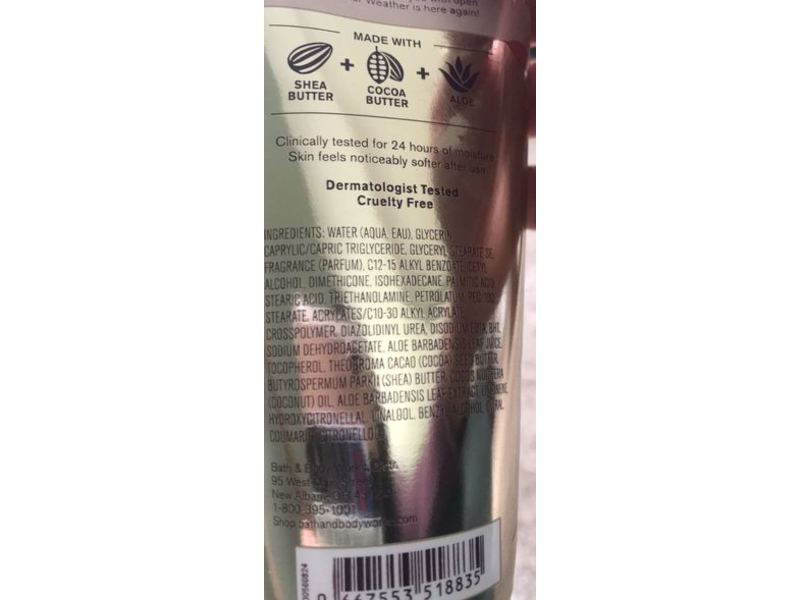 Bath and Body Works Sweater Weather Ultra Shea Body Cream, 8 oz