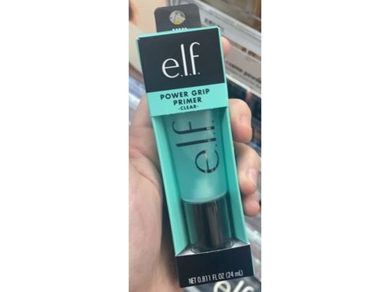 e.l.f. Power Grip Primer, Clear, 0.811 fl oz/24 mL