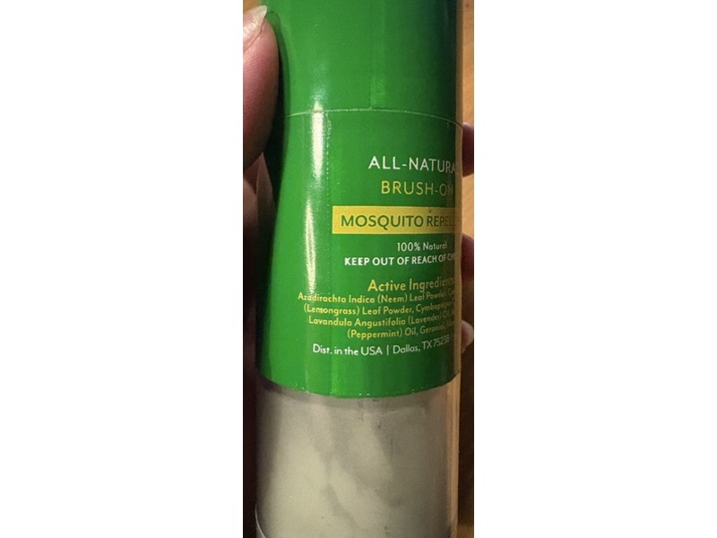 Sol Brush Bug Brush All-Natural Brush-On Mosquito Repellent, 0.64 oz/18 g