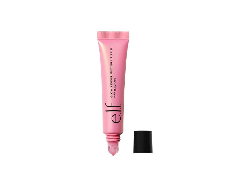e.l.f. Glow Reviver Melting Lip Balm, Pink Lemonade, 0.52 fl oz/15 g