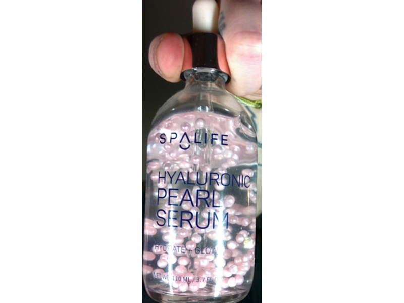 SpaLife Hyaluronic Pearl Serum, Hydrate+ Glow, 3.7 fl oz/110 mL
