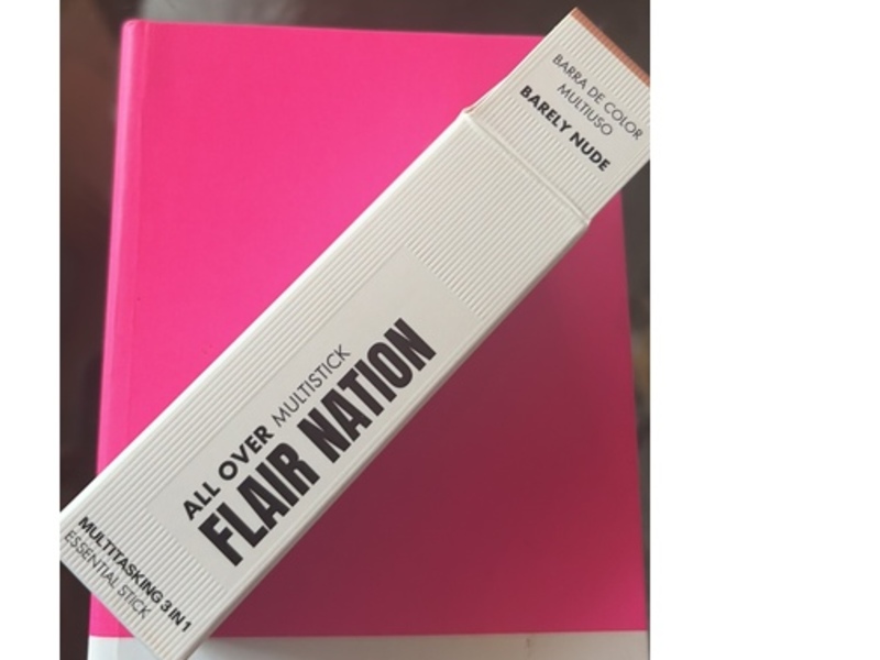 Flair Nation All Over Multistick Multitasking 3 In 1 Essential Stick, Barely Nude