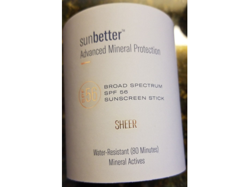 Skinbetter Science Sunbetter Advanced Mineral Protection Sunscreen Stick, SPF 56, Sheer, 0.7 oz/20 g