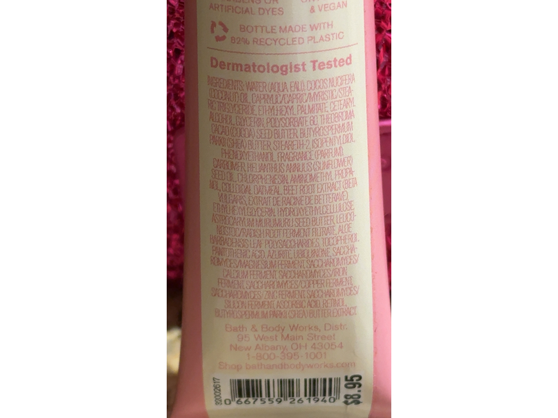 Bath & Body Works Sensitive Skin Shea Butter Hand Cream, Colloidal Oatmeal, 1 fl oz/29mL