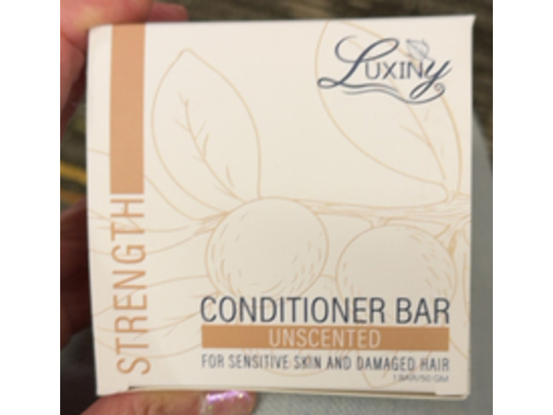 Luxiny Unscented Conditioner Bar, Strenght, 50 g