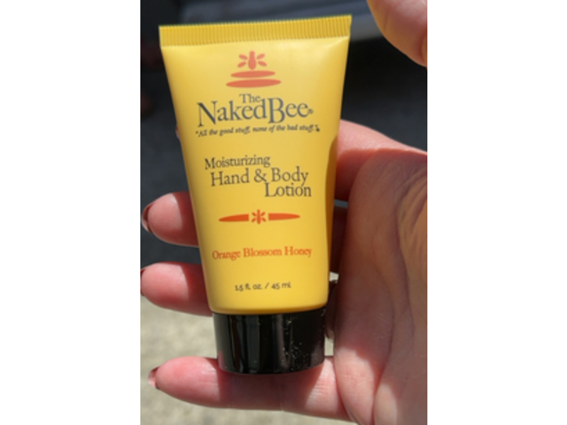 The Naked Bee Moisturizing Hand & Body Lotion, Orange Blossom Honey, 1.5 fl oz