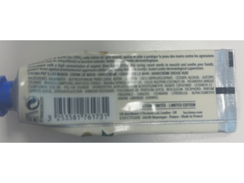 L'Occitane en Provence Hand Cream, 1 oz/30 mL