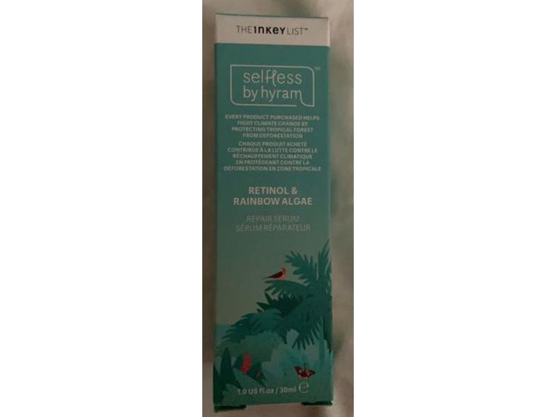 Selfless By Hyram Repair Serum, Retinol & Rainbow Algae, 1 fl oz/30 mL