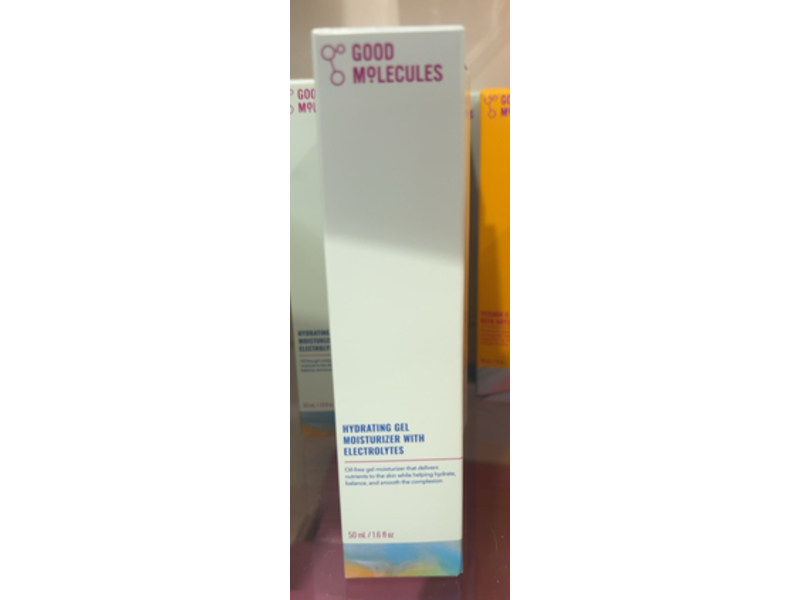 Good Molecules Hydrating Gel Moisturizer, Electrolytes, 1.6 fl oz/50 mL