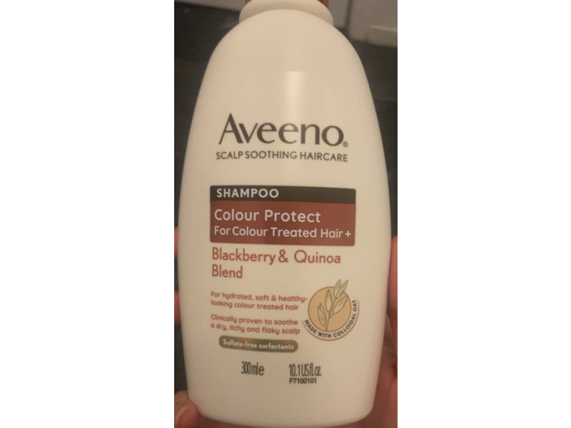 Aveeno Colour Protect Shampoo, Blackberry & Quinoa, 10.1 fl oz/300 mL