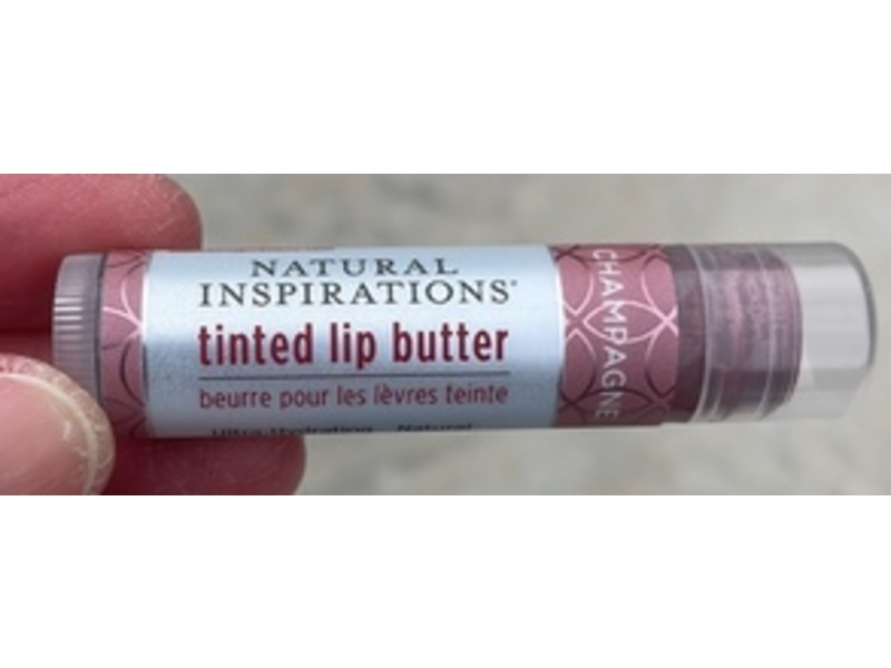 Natural Inspirations Tinted Lip Butter, Champagne, 0.15 oz/4.25 g