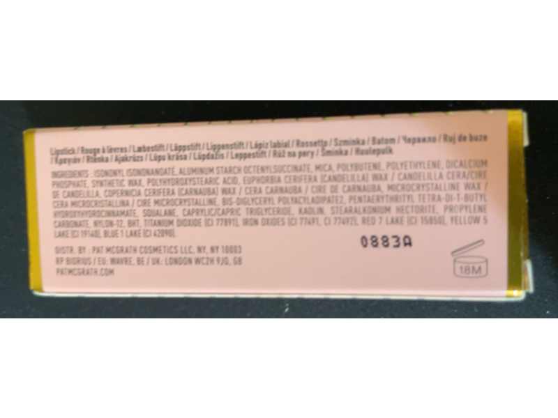 Pat Mcgrath Labs Mattetrance Lipstick, Peep Show, 0.14 oz/4g