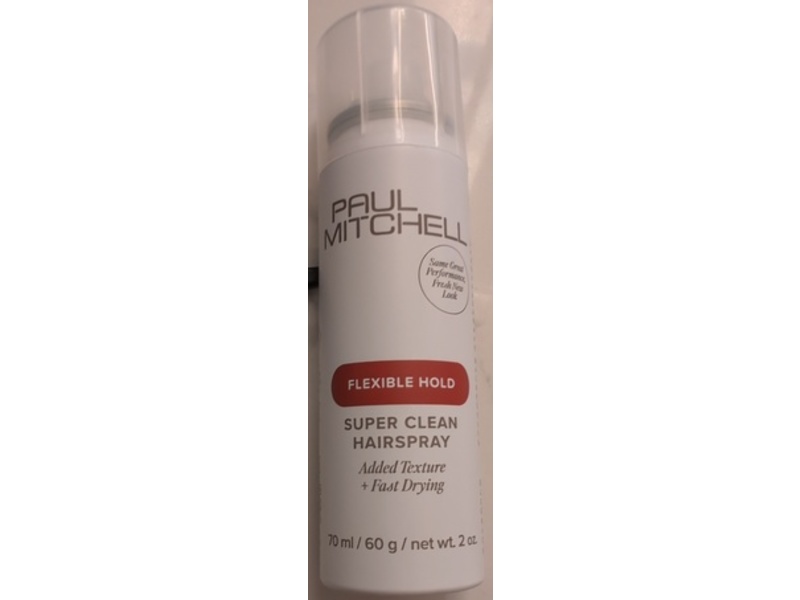 Paul Mitchell Super Clean Hairspray, Flexible Hold, 2 oz/60 g