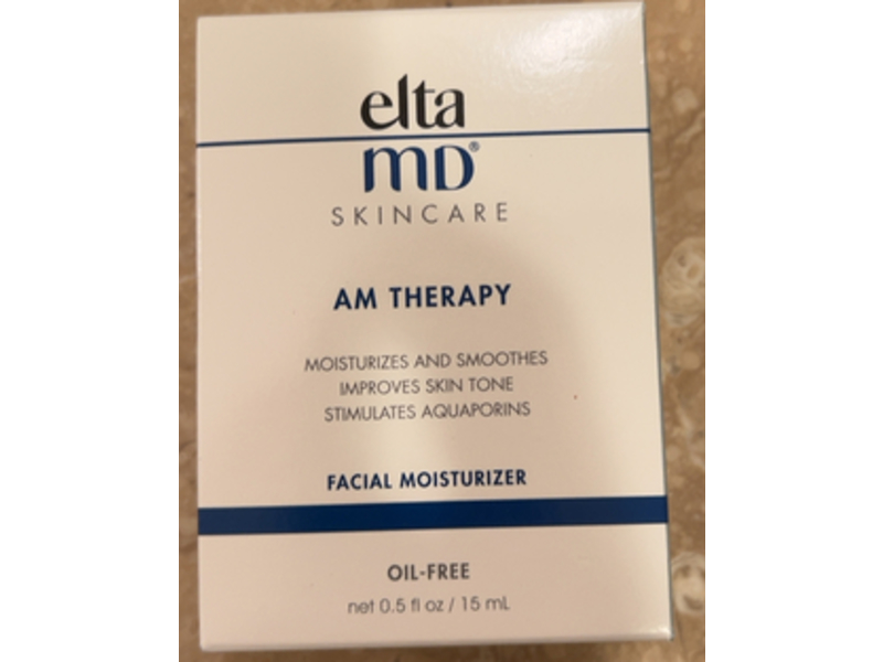 EltaMD Am Therapy Facial Moisturizer, 0.5 fl oz/15 mL