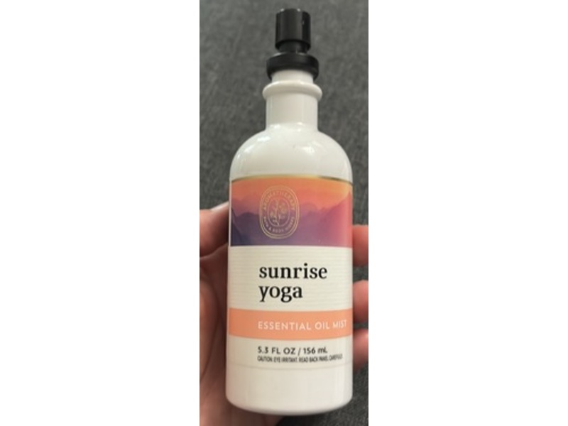 Bath & Body Works Essential Oil Mist, Sunrise Yoga, 5.3 fl oz/156 mL