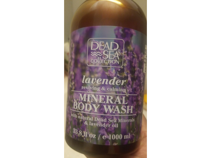 Dead Sea Collection Mineral Body Wash, Lavender, 33.8 fl oz/1000 mL