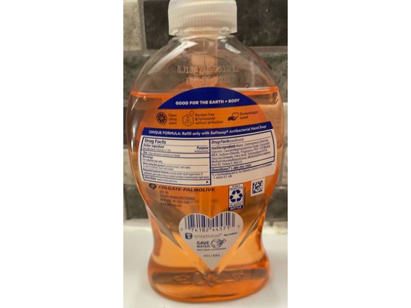 Soft Soap Antibacterial Hand Soap, Crisp Clean, 11.25 fl oz/332 mL, Pack Of 6