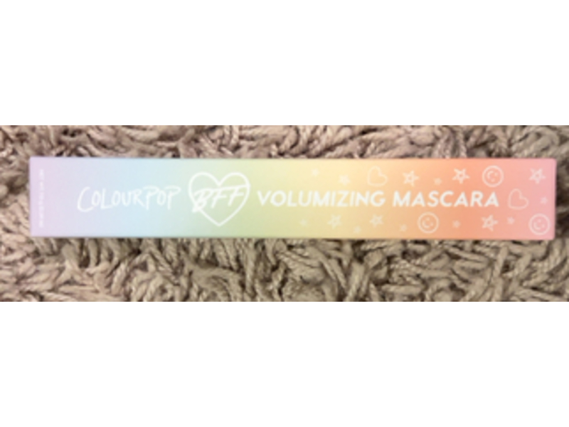 ColourPop BFF Mascara Volumizing, Left On Red, 0.24 oz