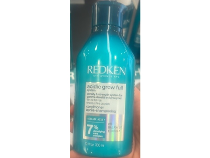 Redken Acidic Grow Full System Conditioner, 10.1 fl oz/300 mL
