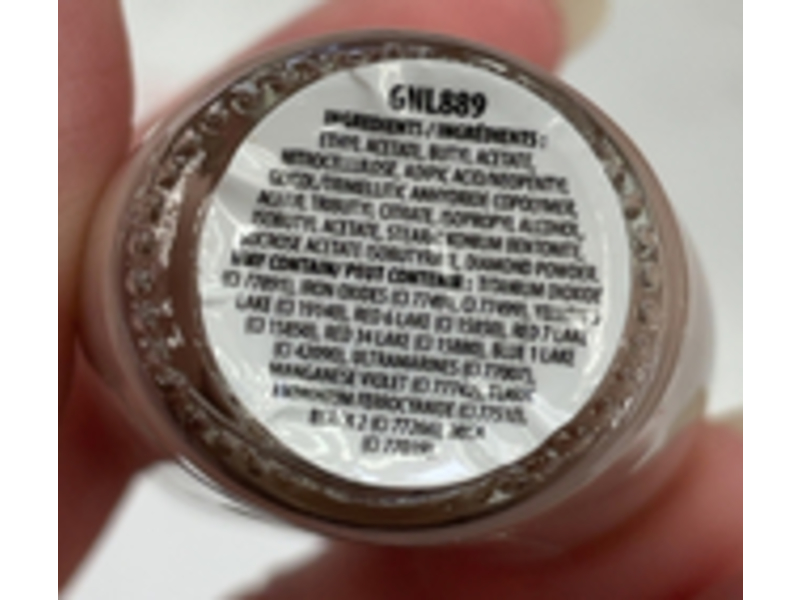 L. A. Girl Color Pop Nail Polish, GNL889 Vintage Rose, 0.47 fl oz/14 mL