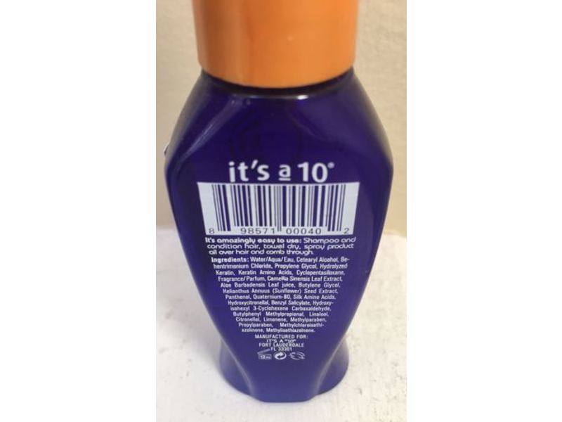 It's A 10 Ten Miracle Leave-In Plus Keratin, 2 fl oz/59.1 mL