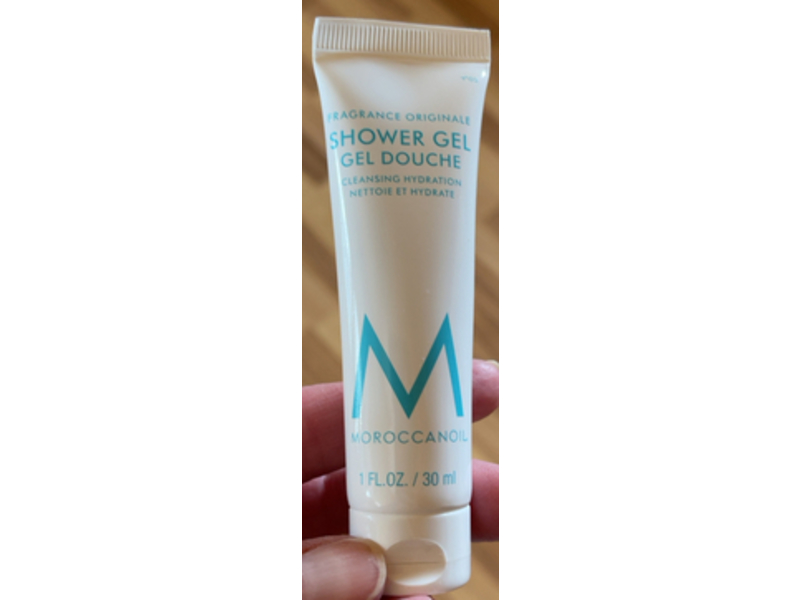 Moroccanoil Shower Gel Cleansing Hydration, Fragrance Original, 1 fl oz/30 mL