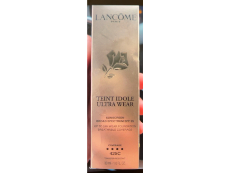 Lancome Teint Idole Ultra Wear Sunscreen Foundation, SPF 25, 425C , 1 fl oz/30 mL