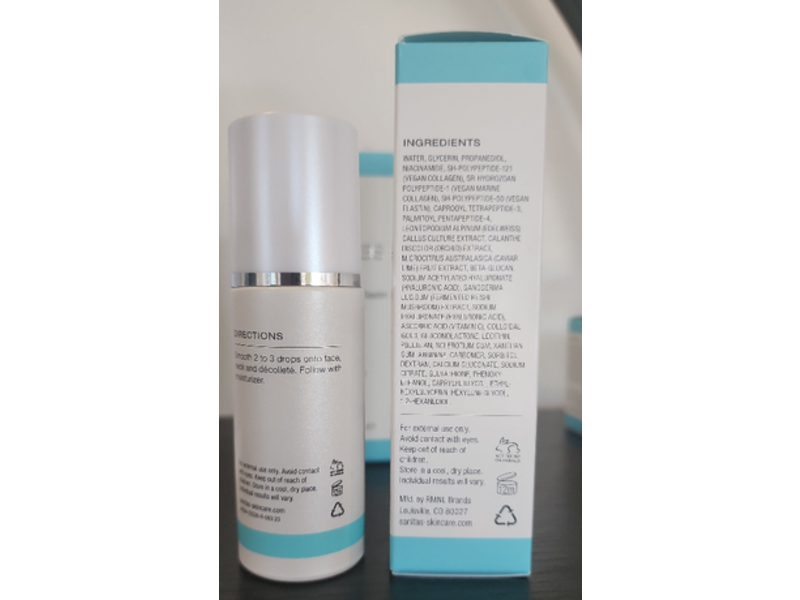 Sanitas Collagen + Elastin Serum, 1 fl oz/30 mL