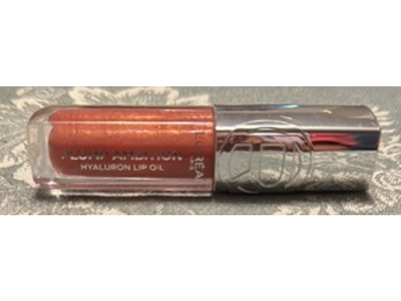 L'Oreal Paris Plump Ambition Hyaluron Lip Oil, Nude Macaron 650, 0.16 fl oz