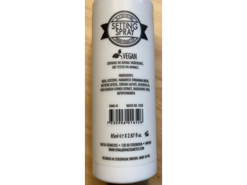 Viva la Diva Makeup Setting Spray, 2.87 fl oz/85 mL