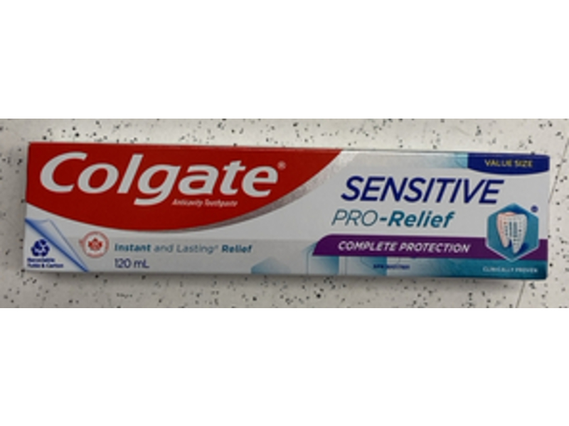 Colgate Sensitive Pro-Relief Complete Protection Toothpaste, 120 mL