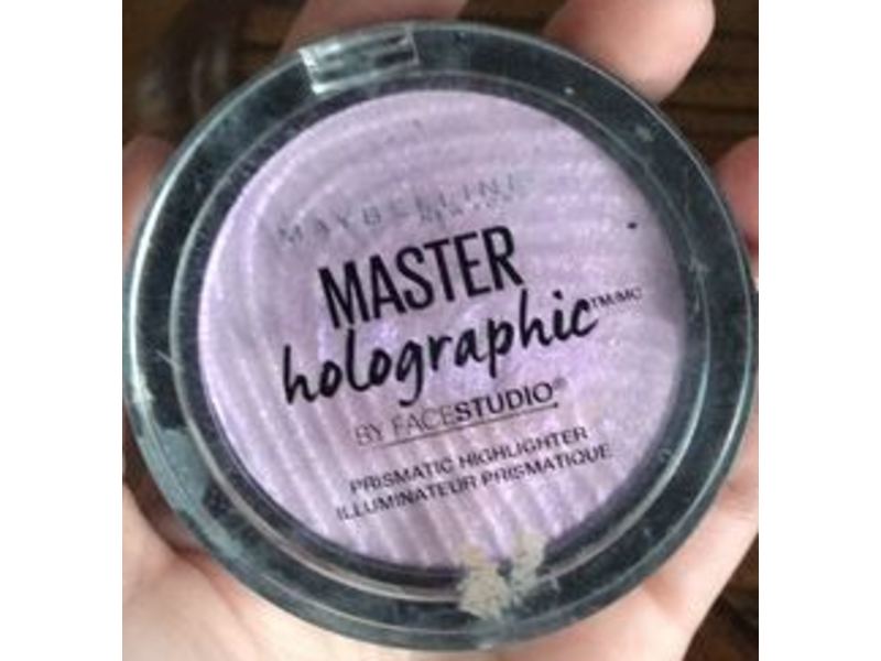 Maybelline New York Facestudio Master Holographic Prismatic Highlighter 100 Purple, 0.24 oz/6.7 g
