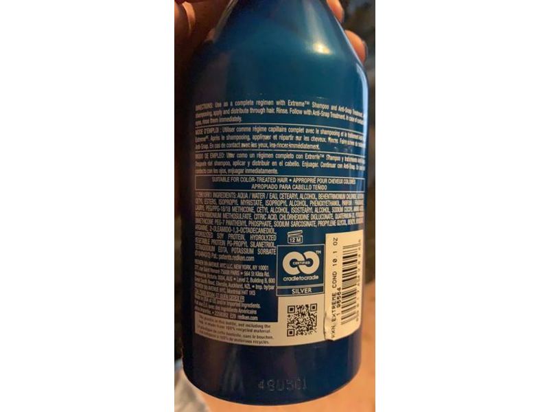 Redken Extreme Conditioner, Protein+, 4% Strength Complex, 10.1 fl oz/300 mL