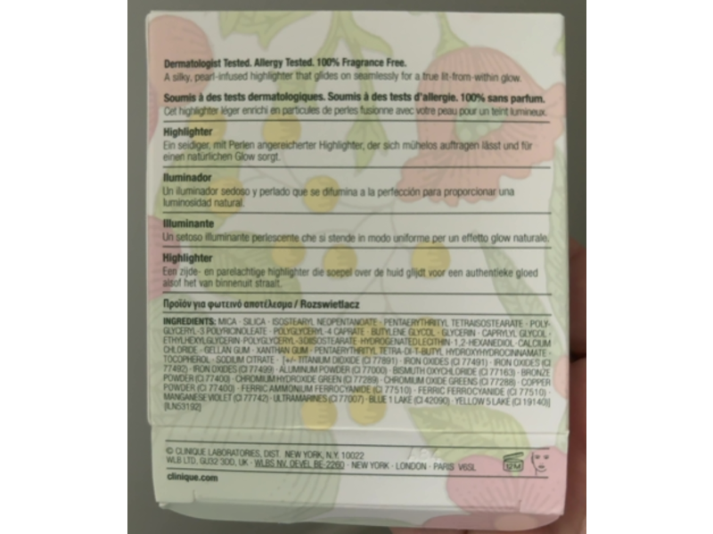 Clinique True Highlight Weightless Illuminator, Starlit Glow, 0.28 oz/8 g