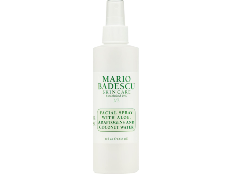 Mario Badescu Skin Care Facial Spray, Aloe + Adaptogens + Coconut Water, 8 fl oz/236 mL