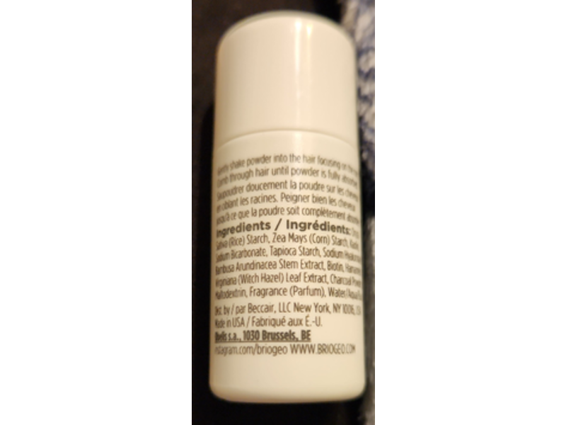 Briogeo Scalp Revival Dry Shampoo, Charcoal+Biotin, 0.14 oz/4.0 g