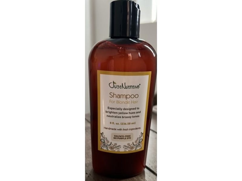Just Nutritive Blonde Hair Shampoo, 8 fl oz/236.58 mL