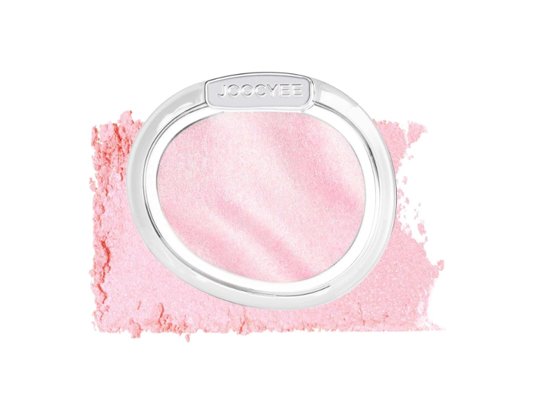 Joocyee Aura Glazed Blush & Highlighter, G225 Pink Glow, 0.176 oz/5 g