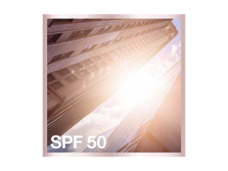 Maybelline New York Dream Urban Cover Full Coverage Protective Make-Up Foundation SPF 50, 128 Warm Nude, 1 fl oz/30 mL