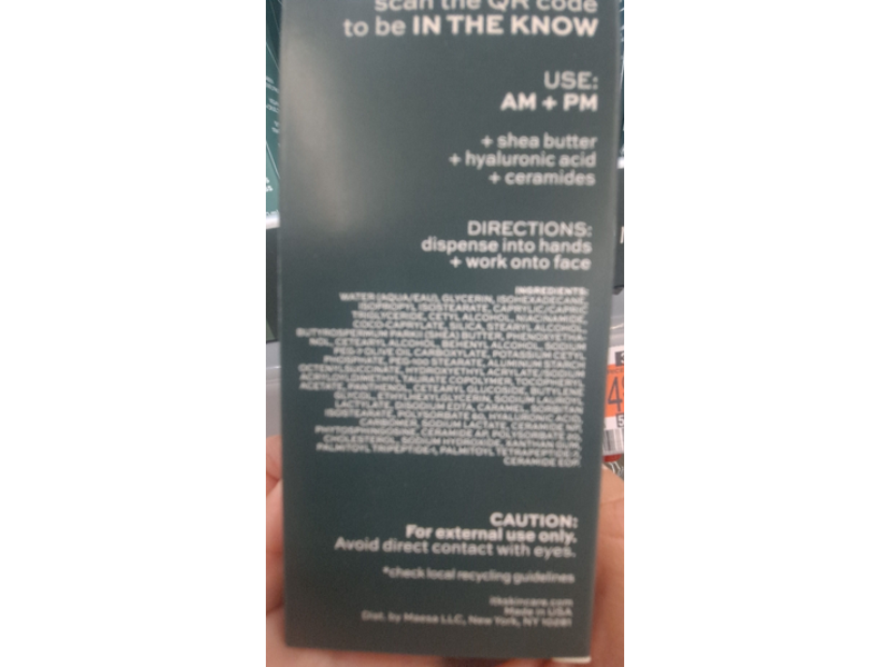 itk Deep Moisture Rich Cream, 2 fl oz/60 mL