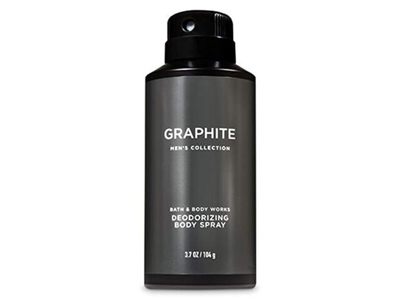 Bath & Body Works Deodorizing Body Spray, Graphite, 3.7 oz/104 g