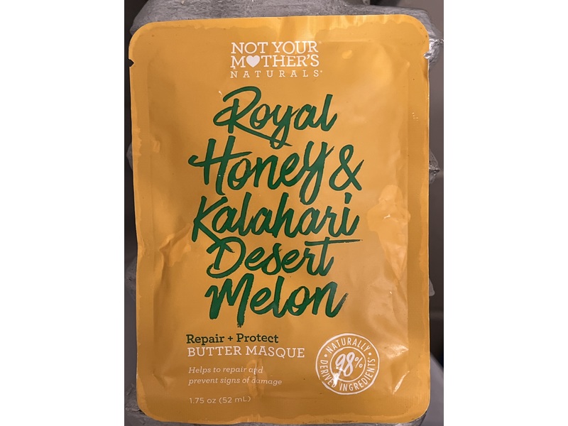 Not Your Mother's Naturals Repair + Protect Butter Masque, Royal Honey & Kalahari Desert Melon, 1.75 oz/52 mL