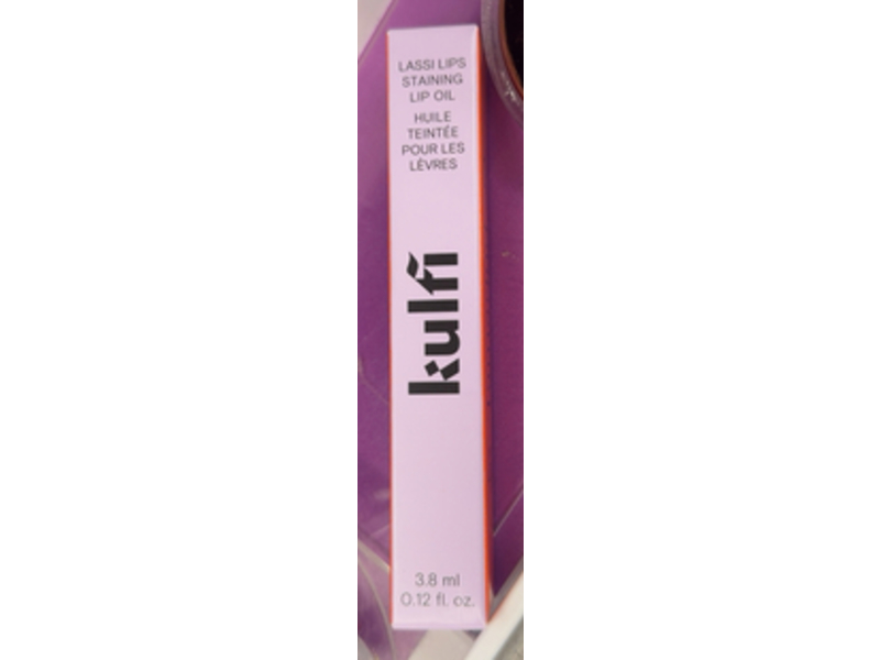 Kulfi Lassi Lips Staining Lip Oil, Tamarind, 0.12 fl oz/3.8 mL