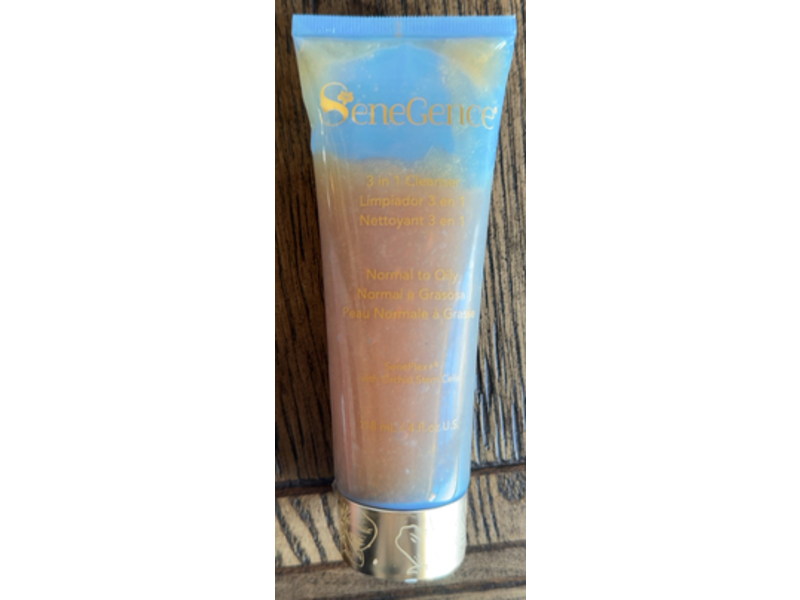SeneGence 3 In 1 Cleanser, Normal to Oily, 4 fl oz/118 mL